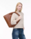 Bolso Sack piel  medium argan oil